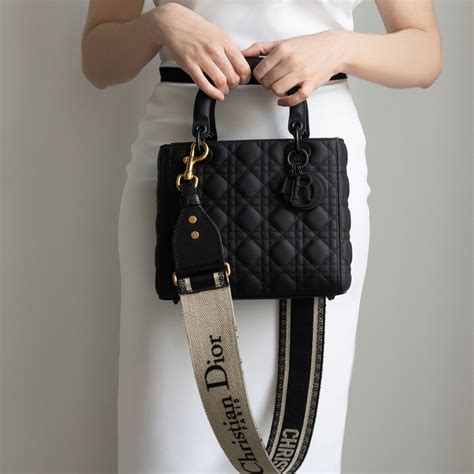 dior bar bag black|lady dior bag black.